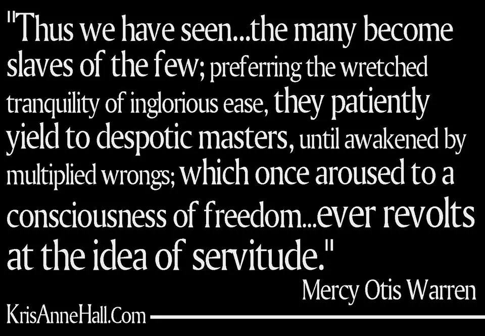 mercy otis quote