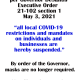 Governor Order end masks