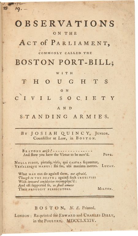 boston port bill